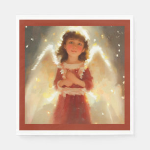 Christmas Angel 4 Napkins