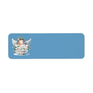 Christmas Angel Address Labels