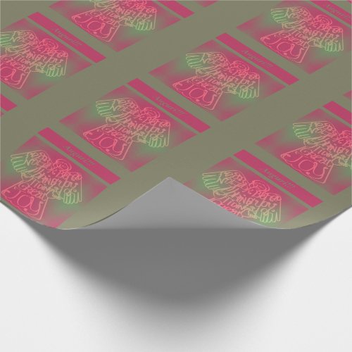 Christmas Angel BeholdWrapping Paper