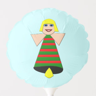 Christmas Angel Bell Balloon