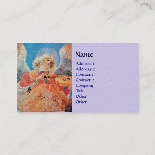 CHRISTMAS ANGEL BUSINESS CARD