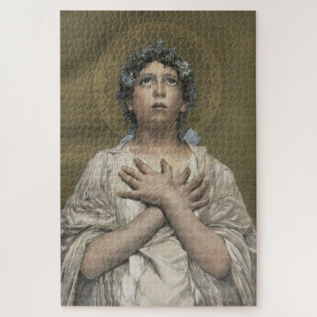 Christmas Angel (by Erulo Eroli) Jigsaw Puzzle (Vertical)