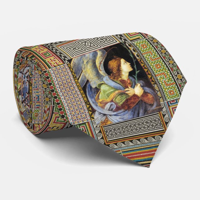 CHRISTMAS ANGEL by FILIPPINO LIPPI  Neck Tie (Rolled)