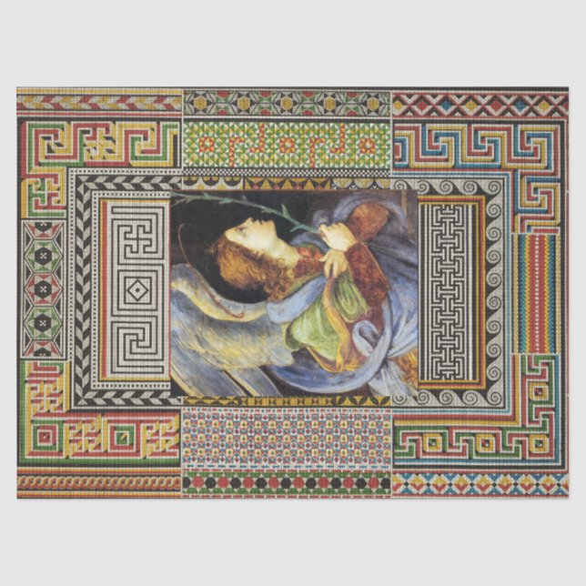 CHRISTMAS ANGEL by FILIPPINO LIPPI  Tissue Paper (Front)