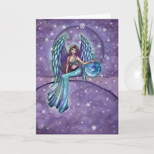Christmas Angel Card 'Peace on Earth' (Front)