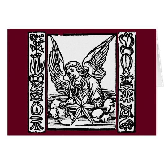 CHRISTMAS ANGEL CARDS (Front Horizontal)