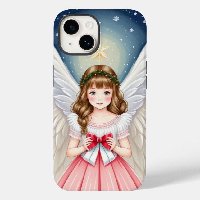 Christmas Angel Case-Mate iPhone Case (Back)