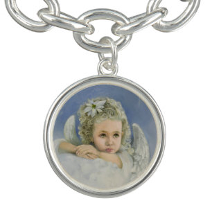 Christmas Angel Charm Bracelet
