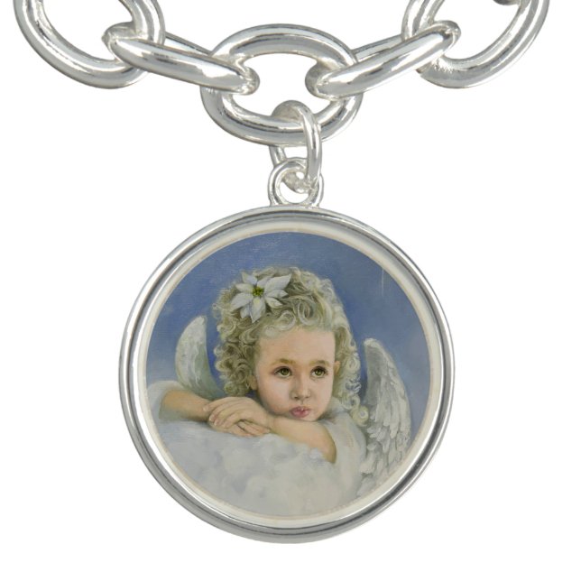 Christmas Angel Charm Bracelet (Design)