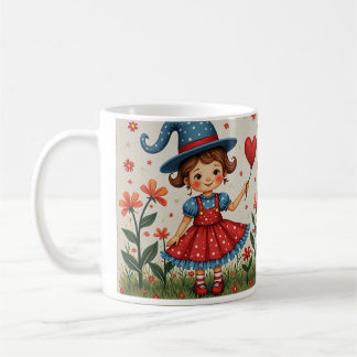 christmas angel child coffee mug