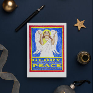 Christmas Angel Christian Holiday Card