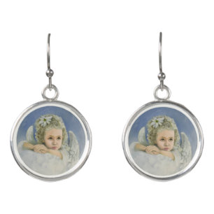 Christmas Angel Earrings