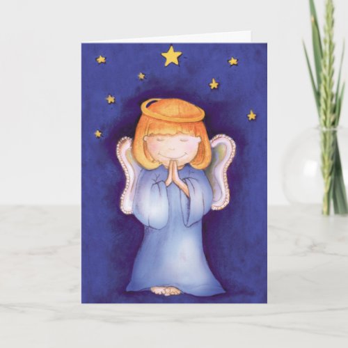 Christmas Angel fine art card