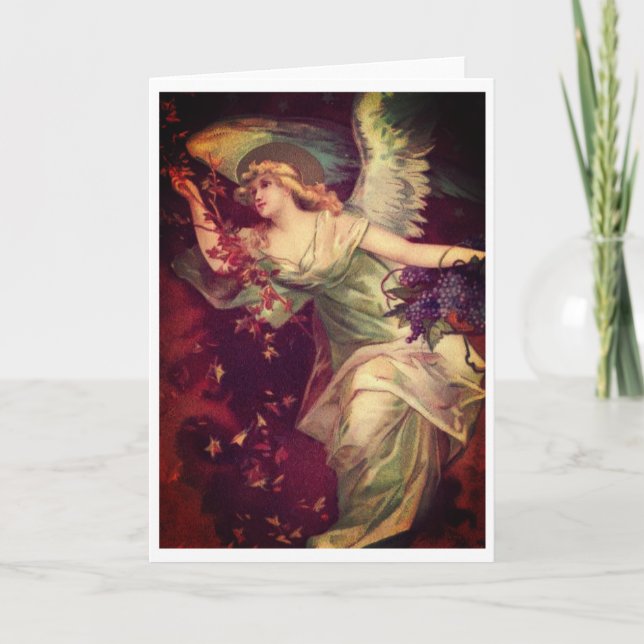 CHRISTMAS ANGEL FOR CHRISTMAS OR ANYTIME Card (Front)