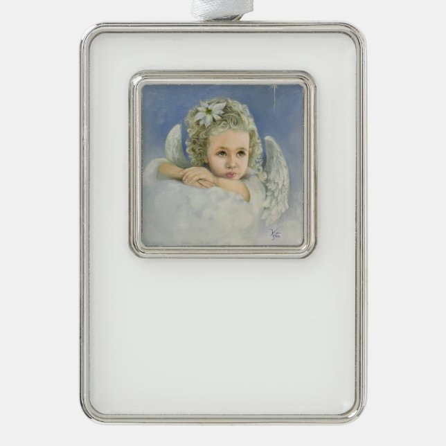 Christmas Angel Framed Ornament (Front)