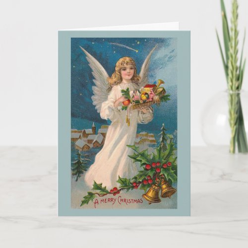 Christmas Angel Greeting Card