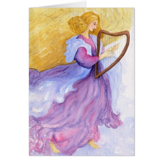 Christmas Angel Greeting Card | Zazzle.com