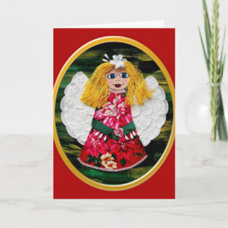 Christmas Angel Holiday Card