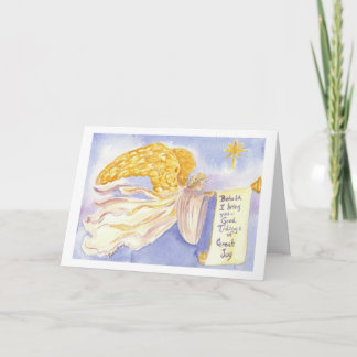 Christmas Angel Holiday Card