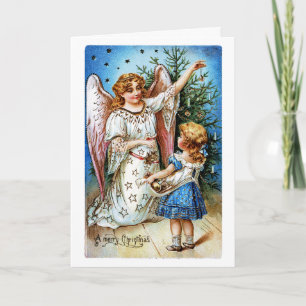 Christmas Angel Holiday Card