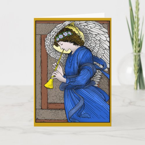 Christmas Angel Holiday Card