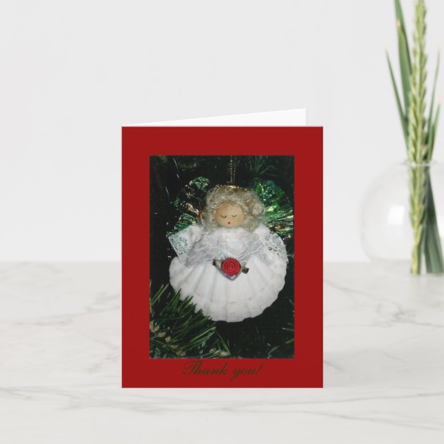 Christmas Angel Holiday Card (Front)