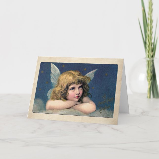 Christmas Angel Holiday Card (Front)