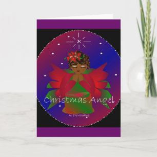 Christmas Angel Holiday Card