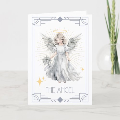 Christmas Angel  Holiday Card