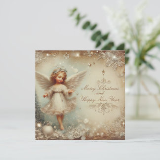 Christmas Angel Holiday Card