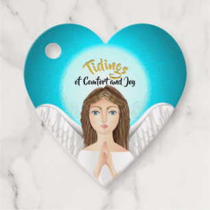 Christmas Angel Holiday Favor Tags