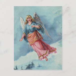 Christmas Angel Holiday Postcard