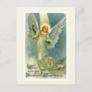 Christmas Angel Holiday Postcard