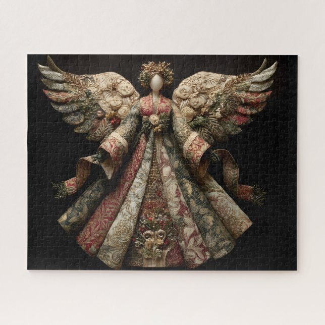 Christmas Angel Jigsaw Puzzle (Horizontal)