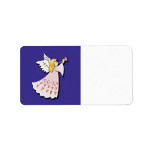 Christmas Angel Label