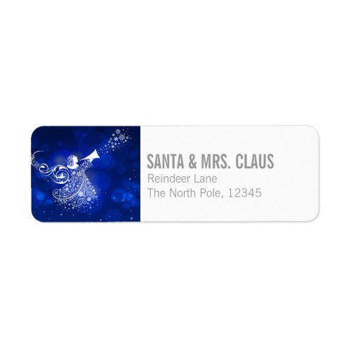Christmas Angel Label