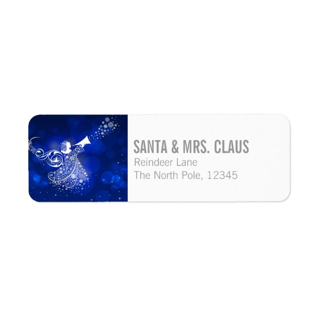 Christmas Angel Label (Front)