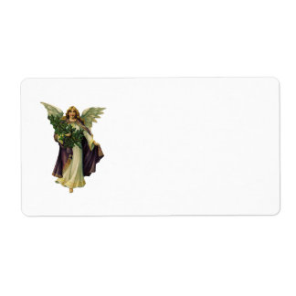Christmas Angel Label