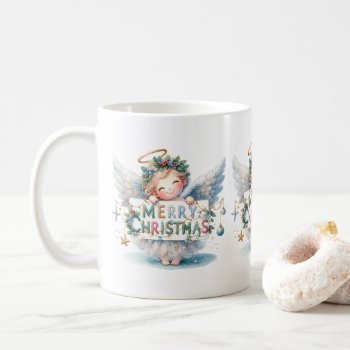Christmas Angel Mug by ChristmasTimeByDarla at Zazzle