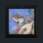 Christmas Angel Musician Melozzo da Forli  Gift Box<br><div class="desc">This design features a reproduction of the original fresco of the Angels Melozzo circa 1480 from the Vatican museum. You can change the color of the design by going to “Personalize it” and then clicking on “Advanced Editing Options”, there you can change it to any color you like. You have...</div>
