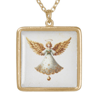 Christmas Angel Necklace