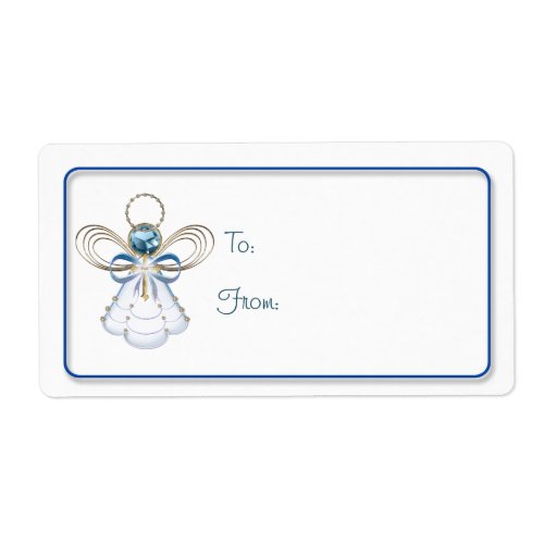 Christmas Angel of Faith _ Gift tags on Labels