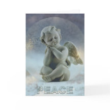 Christmas Angel of Peace Greeting Card