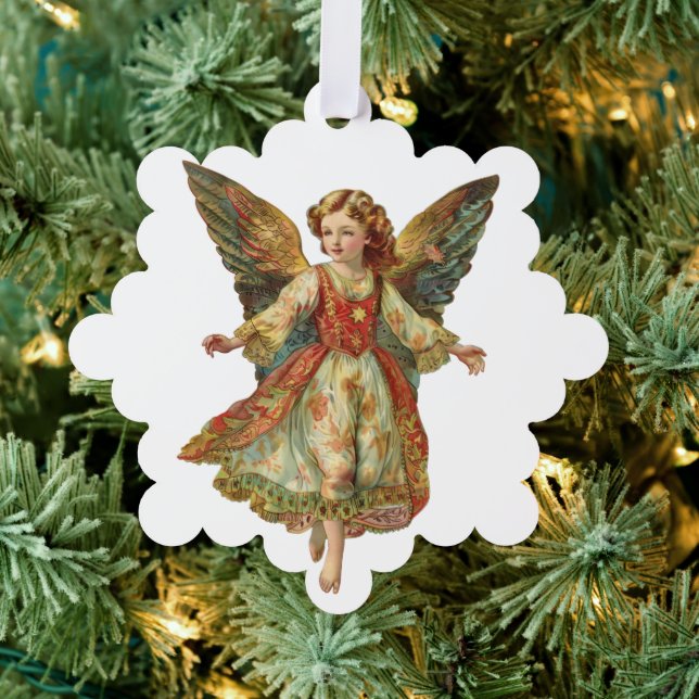 Christmas angel ornament card (Insitu (Tree))