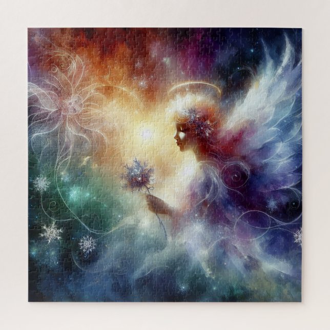 Christmas Angel Puzzle (Vertical)