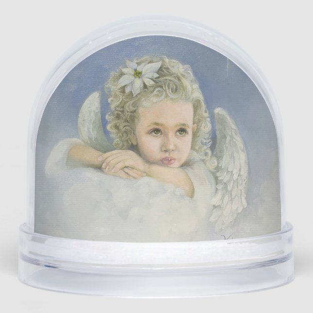Christmas Angel Snow Globe (Front)