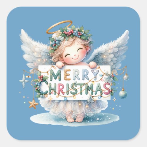 Christmas Angel Stickers