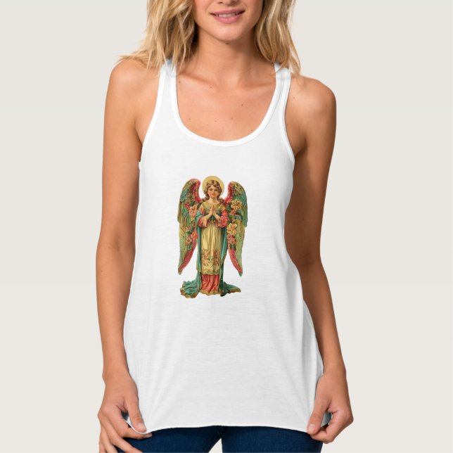 Christmas angel T-Shirt Tank Top (Front)
