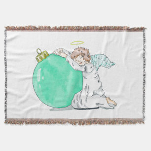 Christmas Angel throw blanket