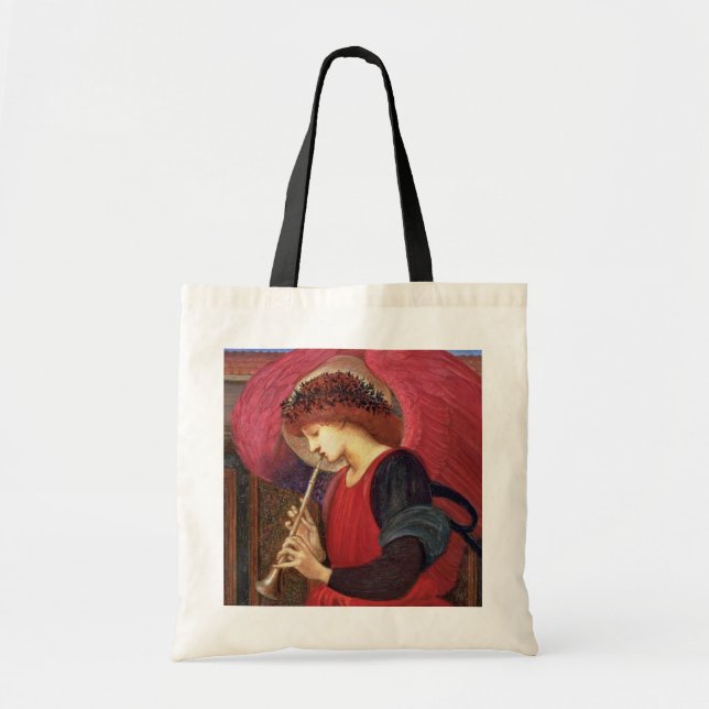 Christmas Angel Tote Bag - Sir Edward Burne-Jones (Front)